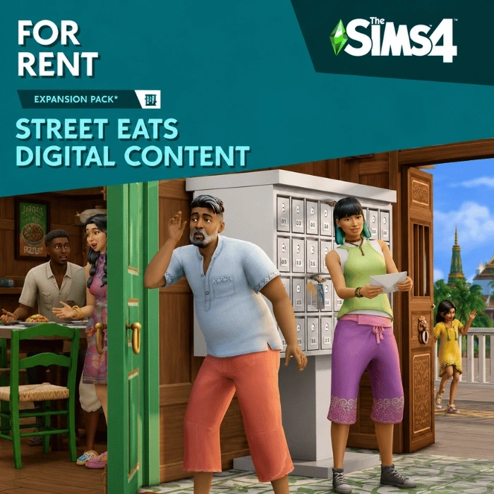 The Sims 4 Street Eats Digital Content