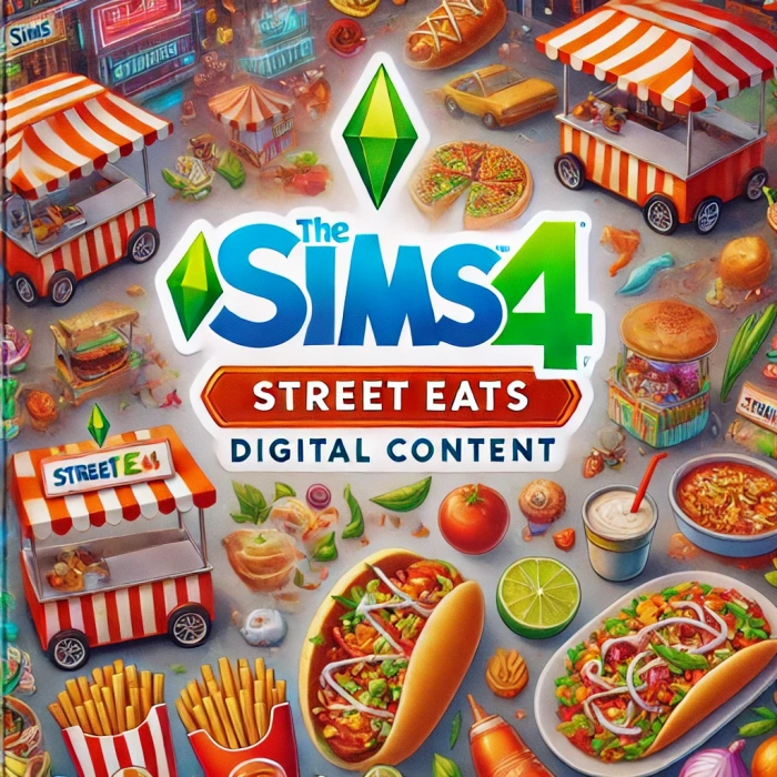 The Sims 4 Street Eats Digital Content
