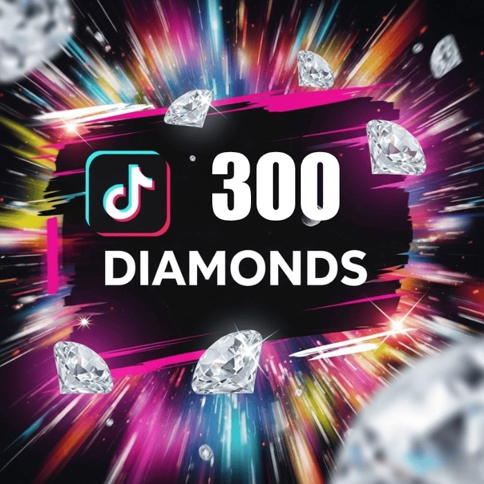 TikTok 300 Diamonds China