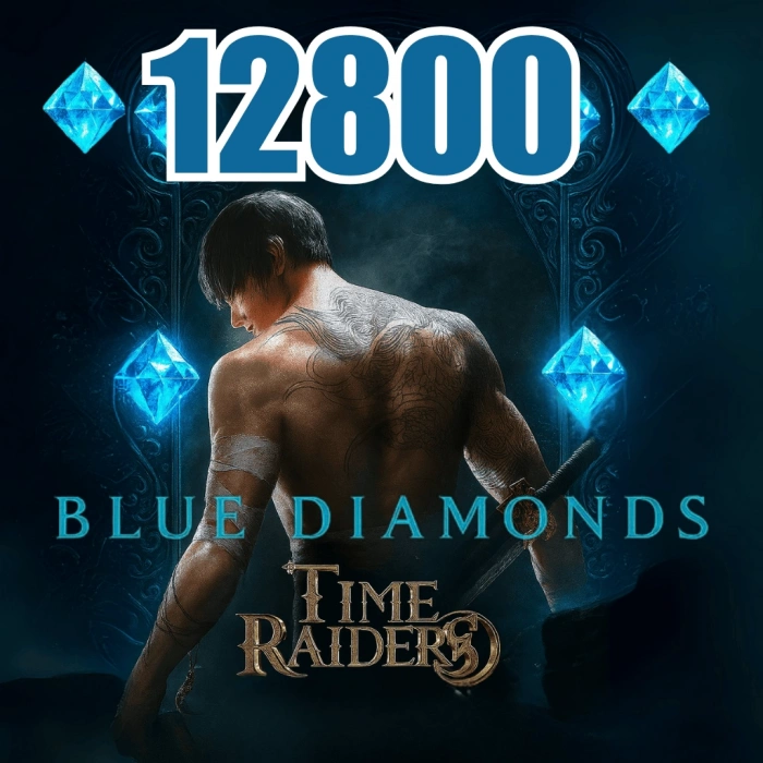 Time Raiders 12800 Blue Diamantes
