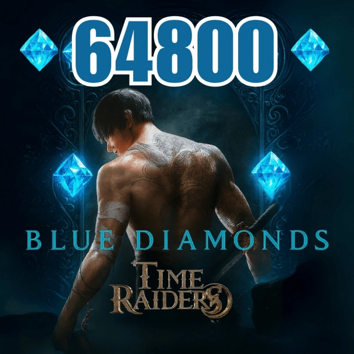 Время Рейдеров 64800 Синих Алмазов