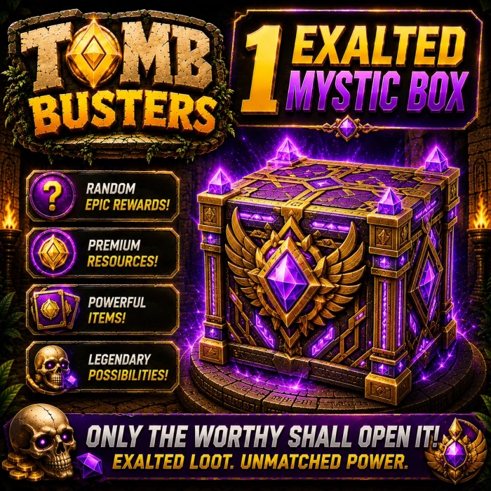Tomb Busters 1 Exalted Mystic Box