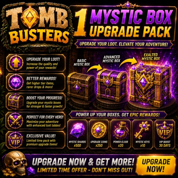 Tomb Busters 1 Mystic Box Upgrade Pack