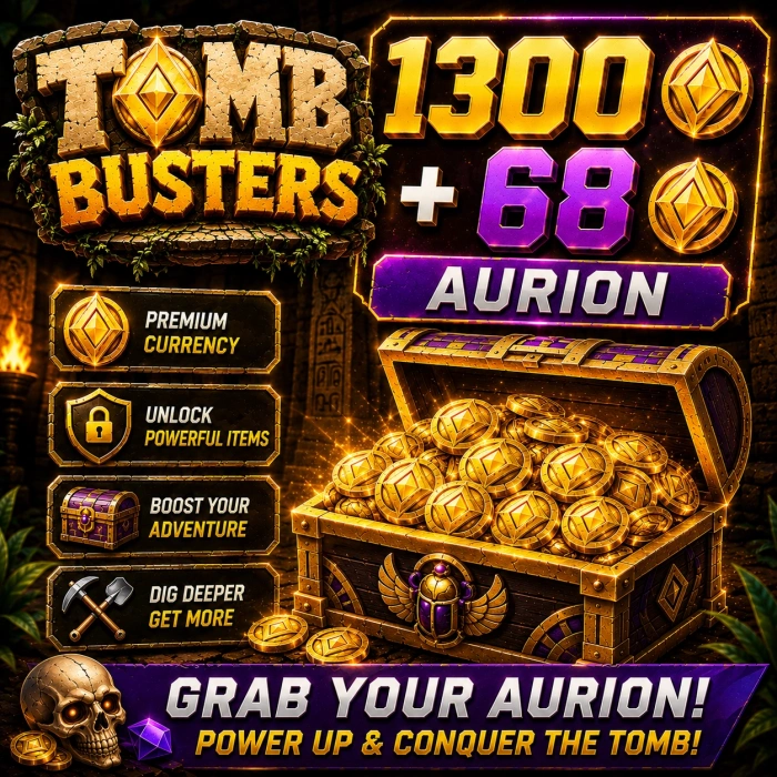Tomb Busters 1300+68 Aurion
