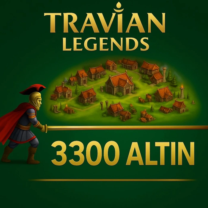 Travian Legends 3300 Gold TR