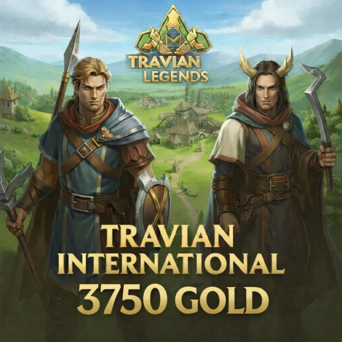 Travian Legends International 3750 Gold