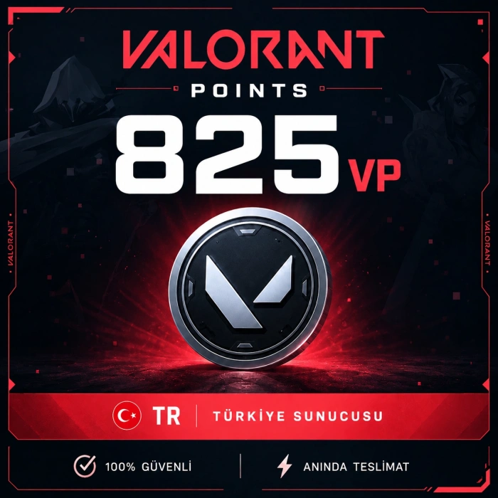Valorant Points 825 VP (TR)