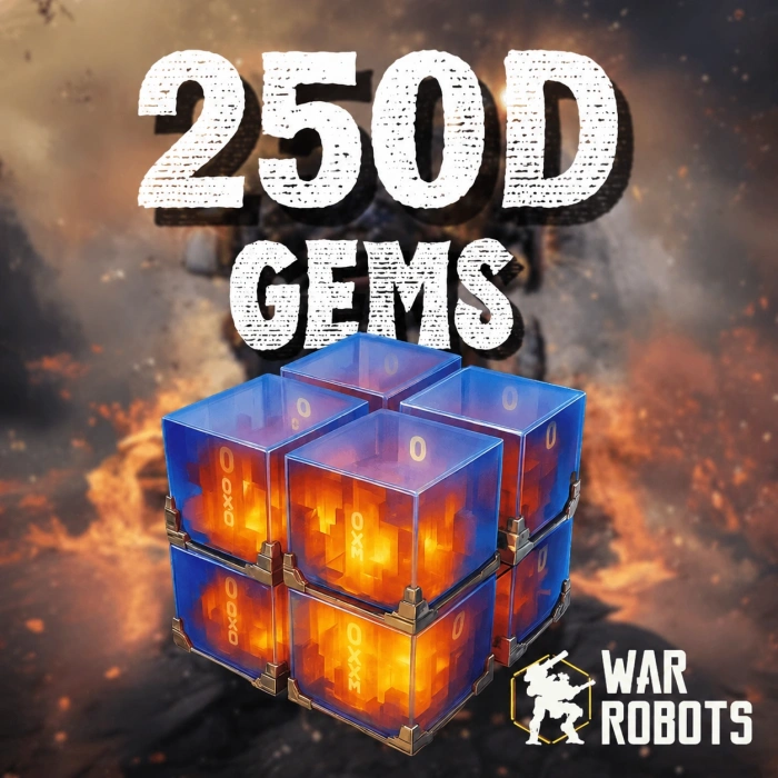 War Robots 250 D Gems
