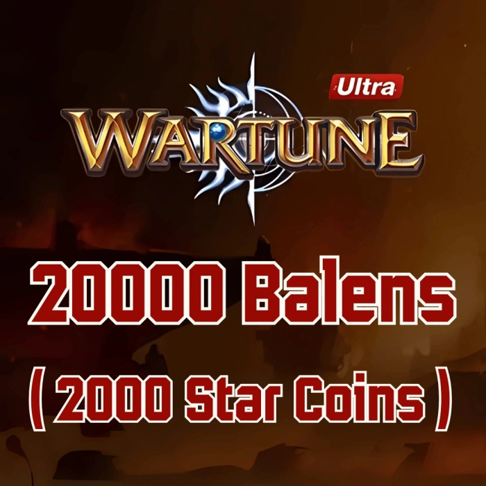 Wartune 20000 Balens (2000 Star Coins) US