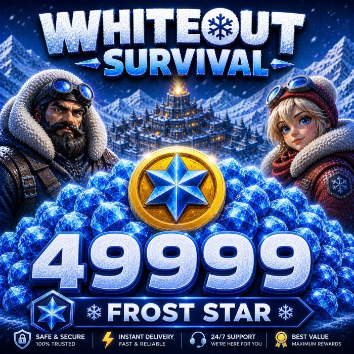 Whiteout Survival 49999 Frost Star