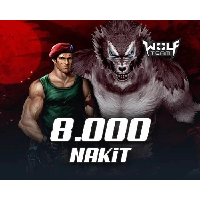 Wolfteam 20.000 Joypara 8000 Nakit