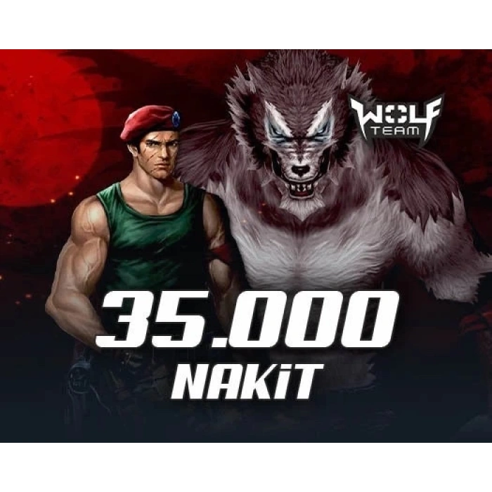 Wolfteam 80.000 Joypara 35000 Nakit