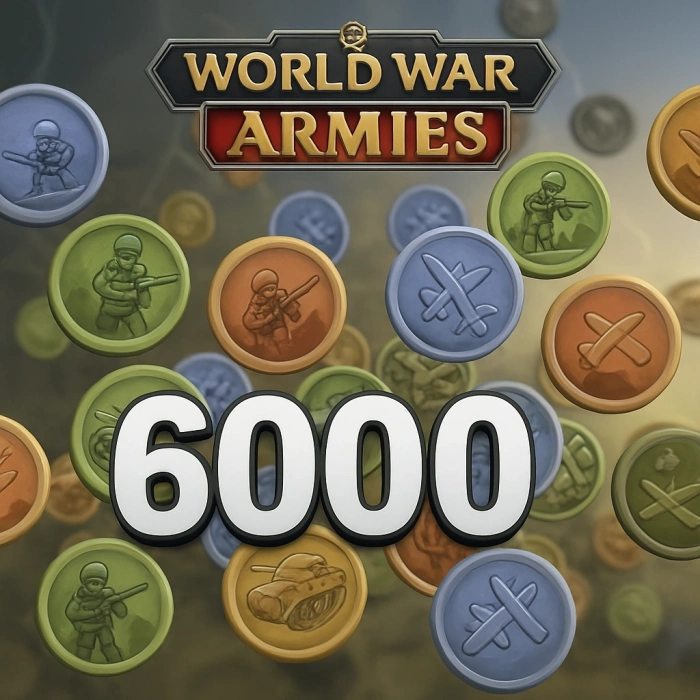 World War Armies 6000 Fichas