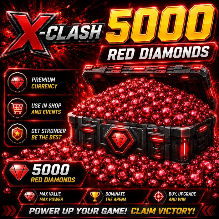X-Clash 5000 Red Diamonds