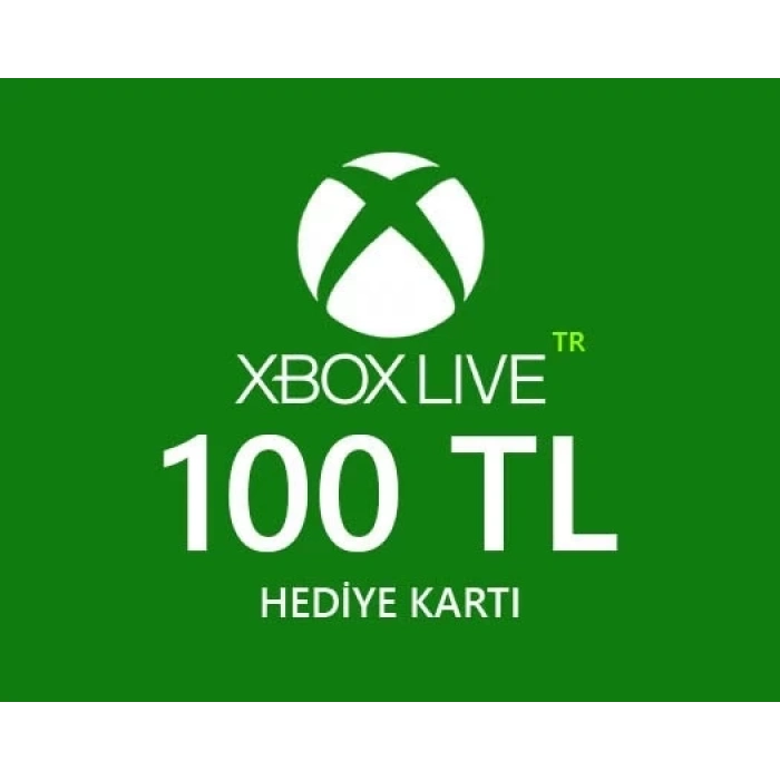 Tarjeta de regalo de 100 TL de Xbox