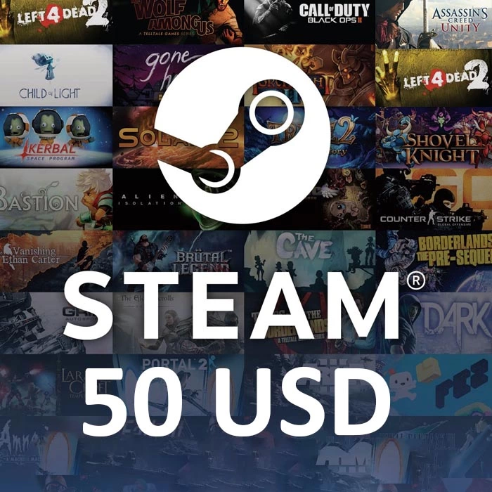 Steam Wallet Card 50 USD Satın Al - Uygun Fiyat ve Hızlı Teslimat ...