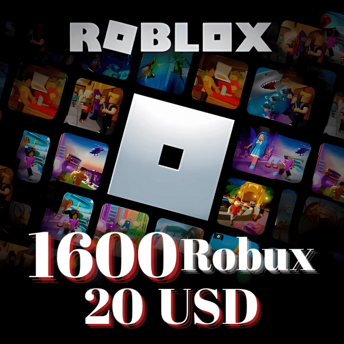 Buy 1600 Robux for Roblox – Digital Code Instant Delivery