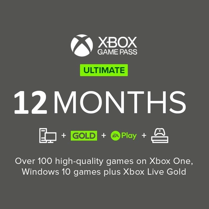 Buy Xbox Game Pass Ultimate 12 Months