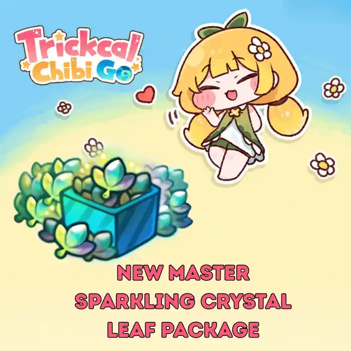 1 New Master Sparkling Crystal Leaf Package