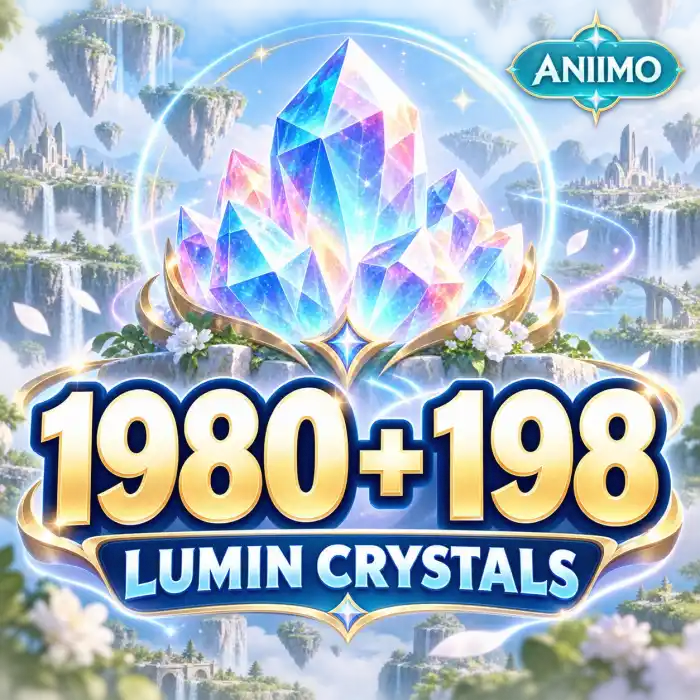 1980 + 198 Lumin Crystals