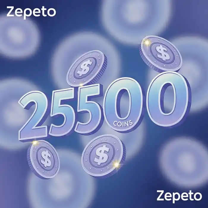 25200 монет - ZEPETO