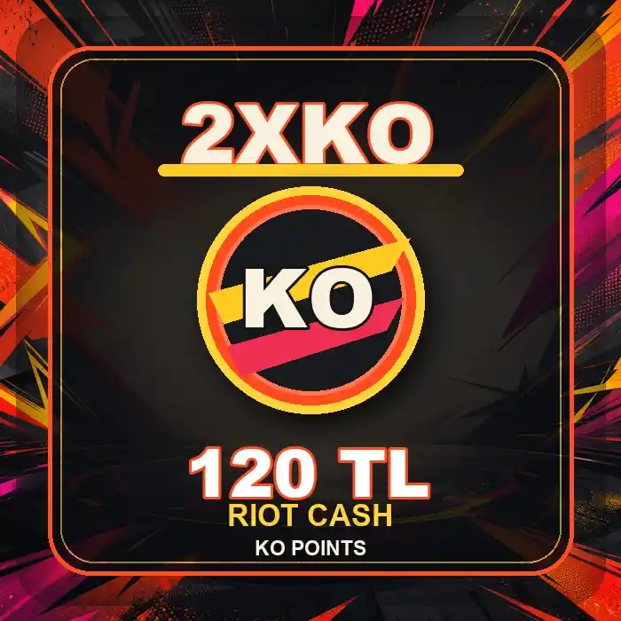 2XKO - KO Points 120 TL Riot Cash