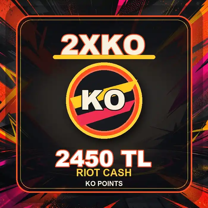 2XKO - KO Points 2450 TL Riot Cash