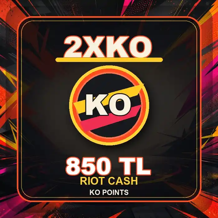 2XKO - KO Points 850 TL Riot Cash