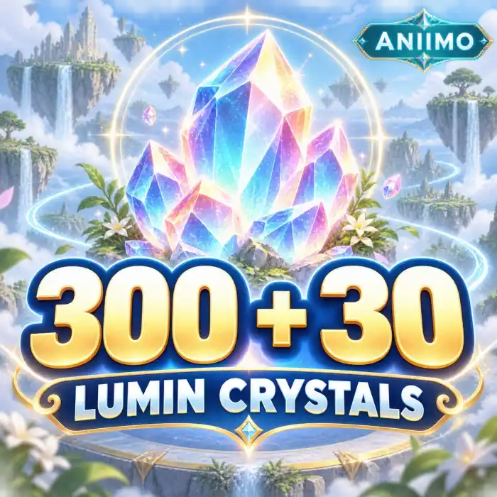 300 + 30 Lumin Crystals