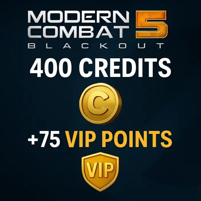 400 Credits + 75 Vip Points