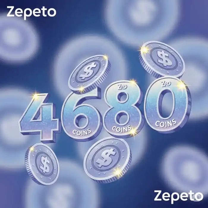 4680 Coins - ZEPETO
