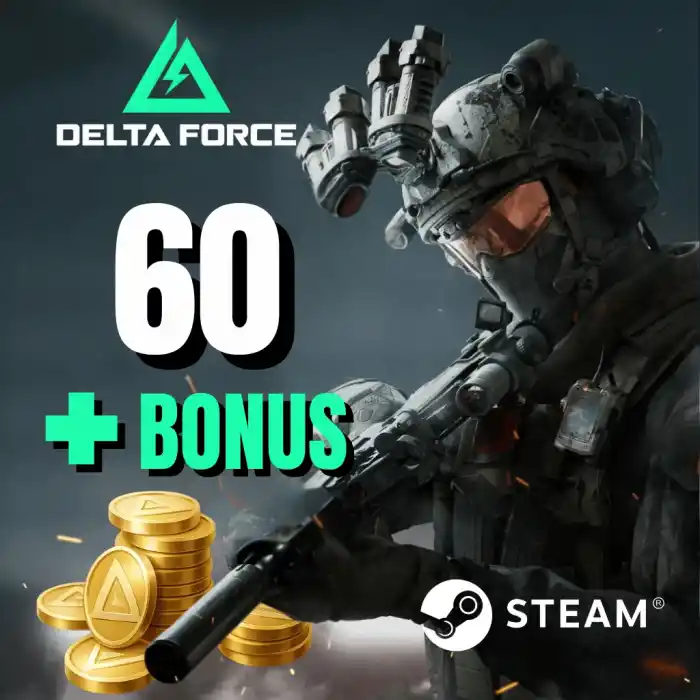 60 + Bonus Delta Coins Steam