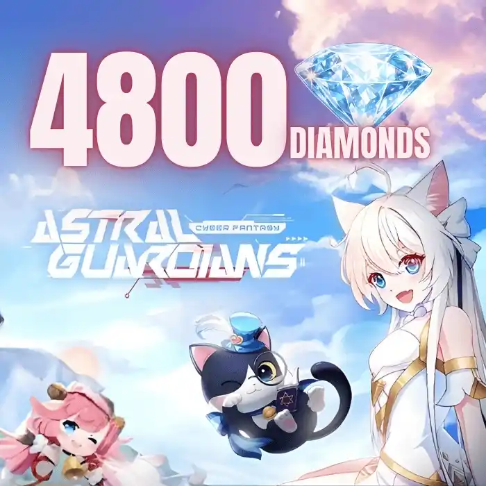 Astral Guardians: Cyber Fantasy 4800 Elmas