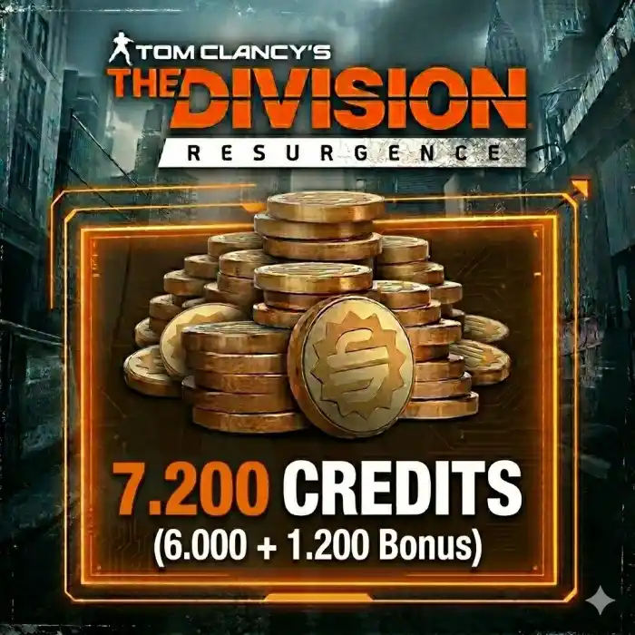 7.200 Credits (6.000 + 1.200 Bonus)