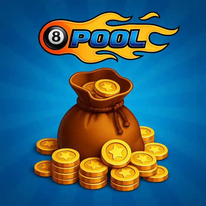 8 BALL POLL Stach Of Coins