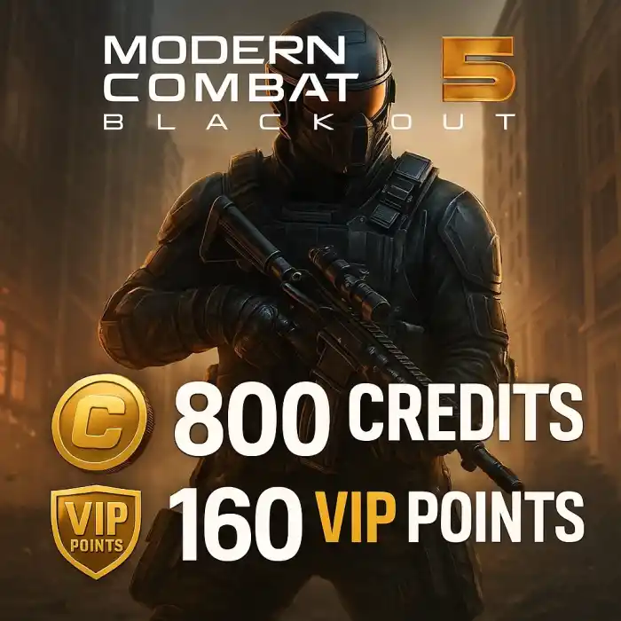 800 Credits + 160 Vip Points