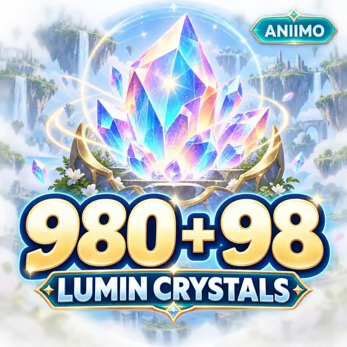 980 + 98 Lumin Crystals