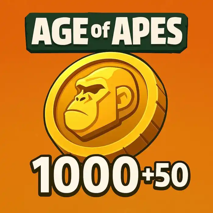 Age Of Apes 1000 + 50 Coin