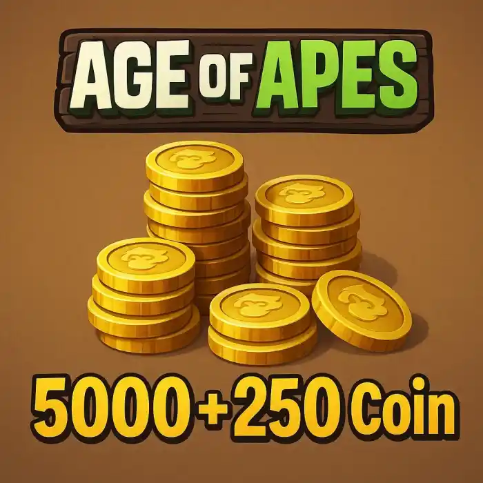 Age Of Apes 5000 + 250 Coin