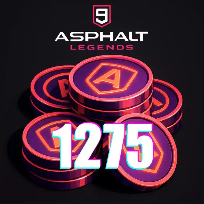 Asphalt 9: Legends 1275 Tokens