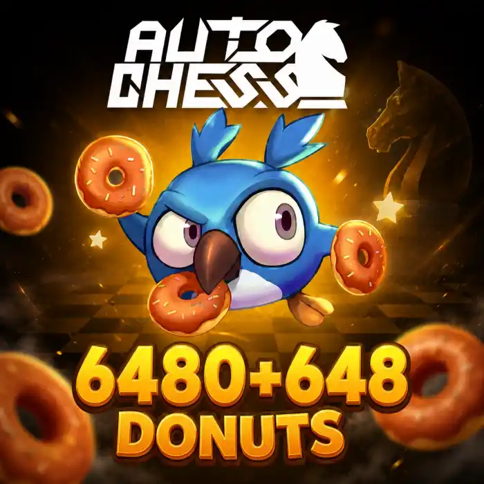 Auto Chess 6480 + 648 Donuts