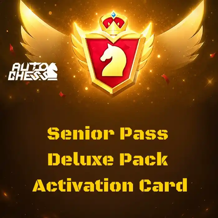 Auto Chess Senior Pass Deluxe Pack Activation Card