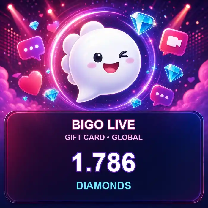 Bigo Live 1786 Diamonds