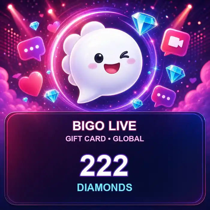 Bigo Live 222 Diamonds