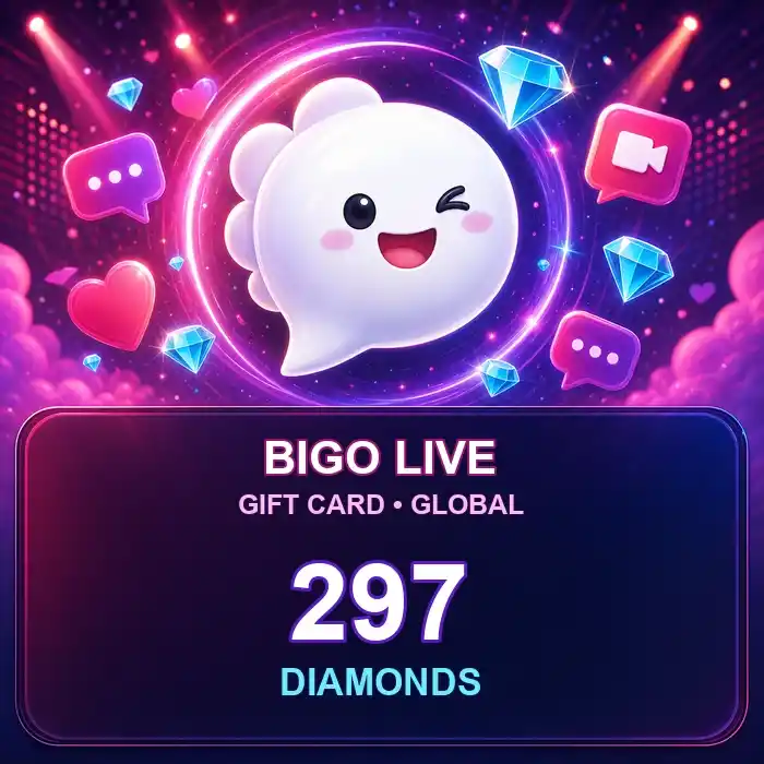 Bigo Live 297 Diamonds