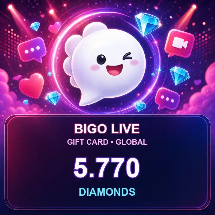 Bigo Live 5770 Diamonds