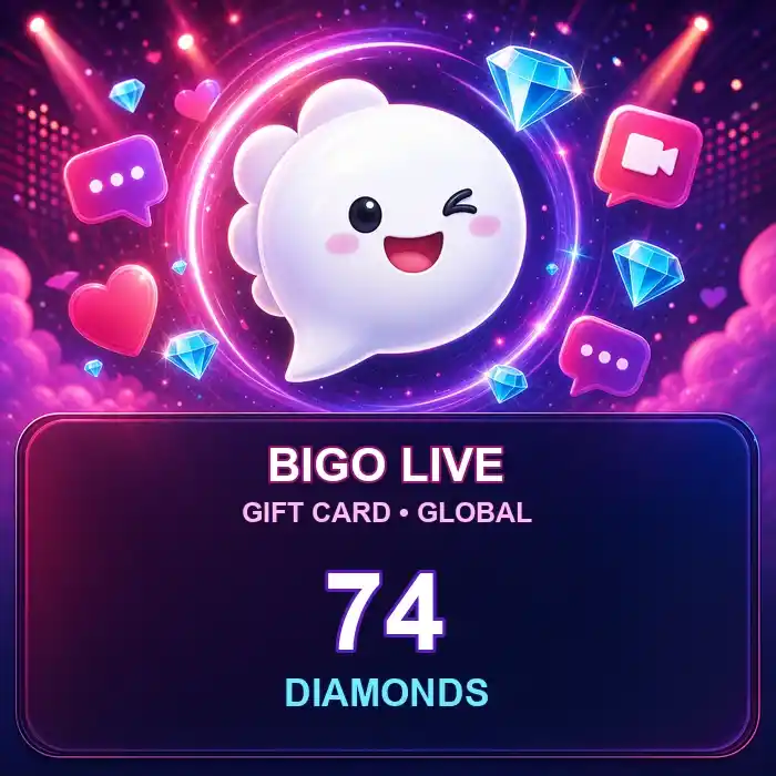 Bigo Live 74 Diamonds
