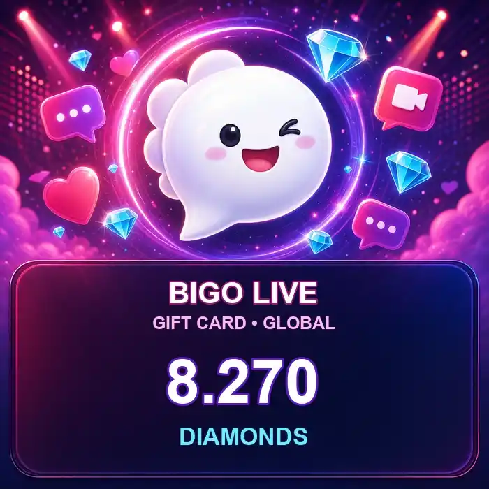 Bigo Live 8270 Diamonds