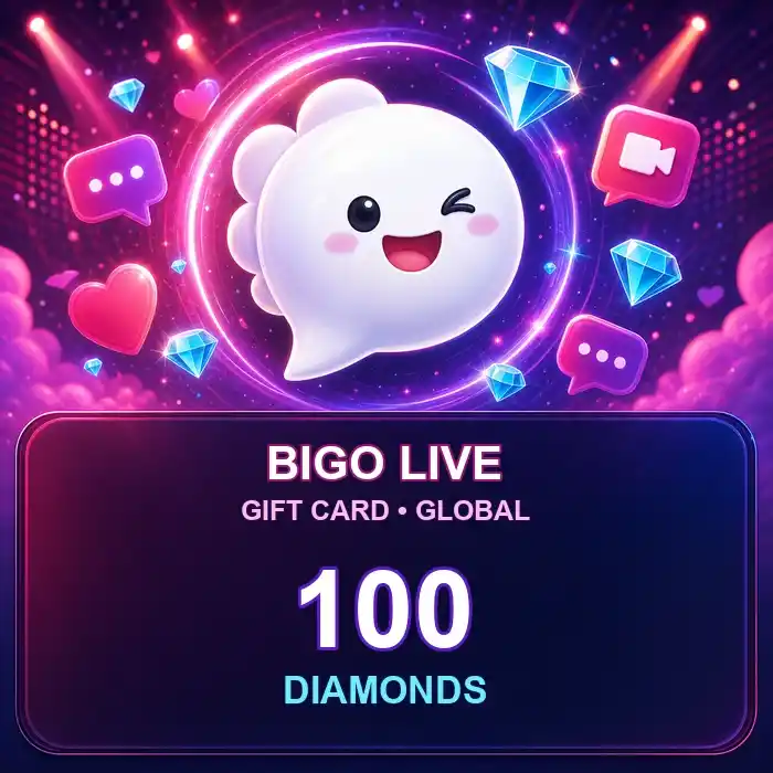 BigoLive Gift Card (Global) 100 Diamonds