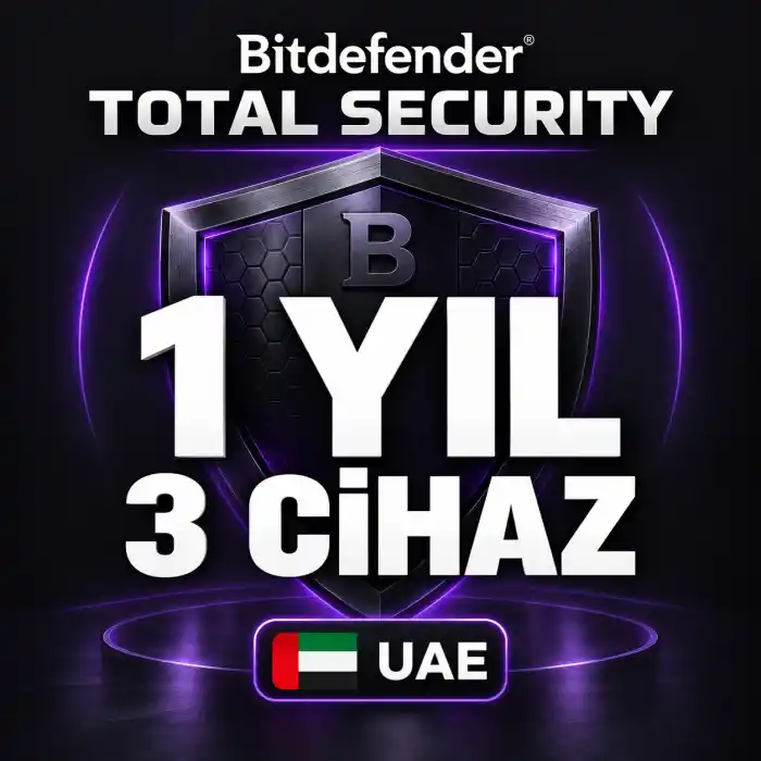 Bitdefender Total Security 1Year, 3Devices